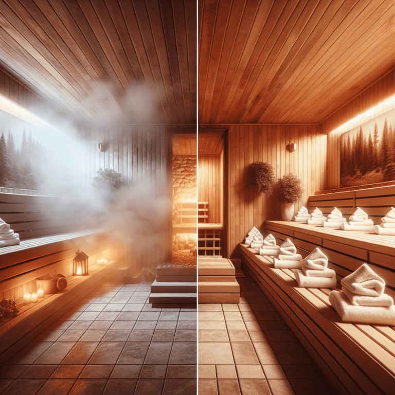 steam sauna vs dry sauna